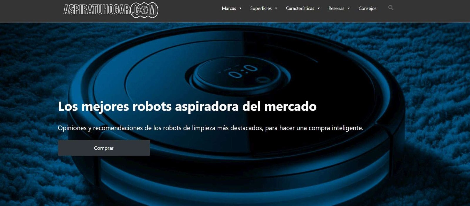 AspiratuHogar - Web de afiliados Amazon desarrollada por Frank García WordPress
