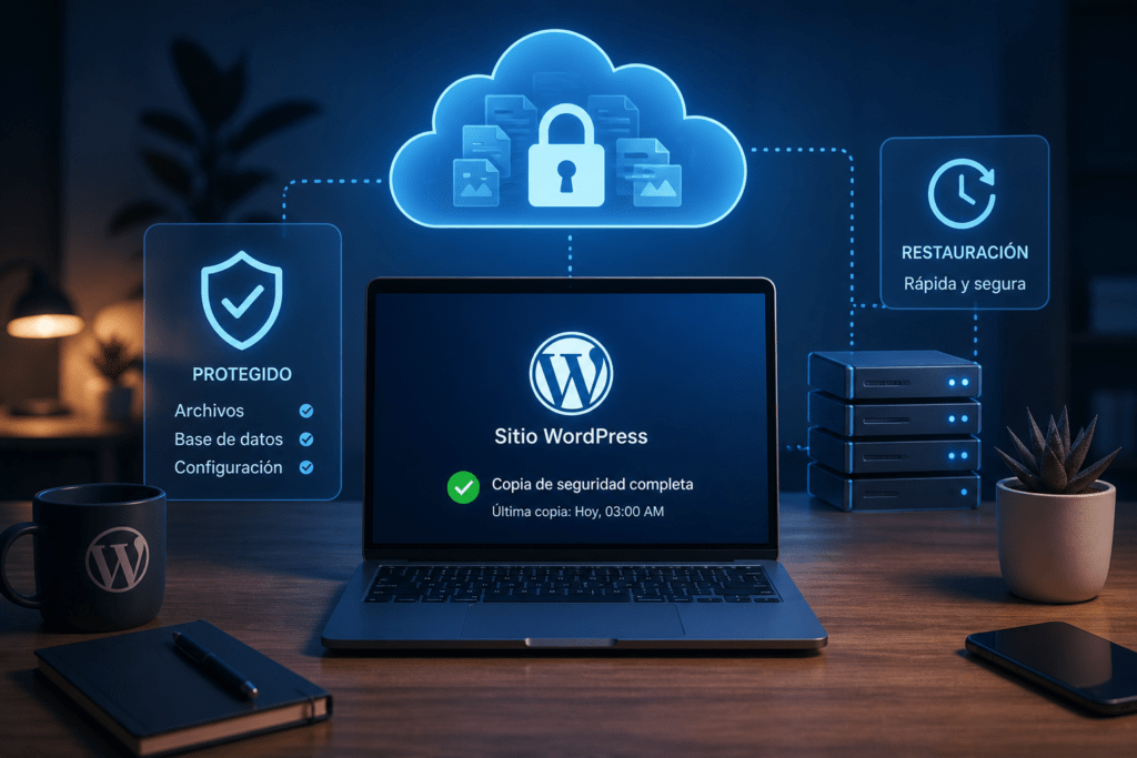 Cómo hacer una copia de seguridad en WordPress con UpdraftPlus